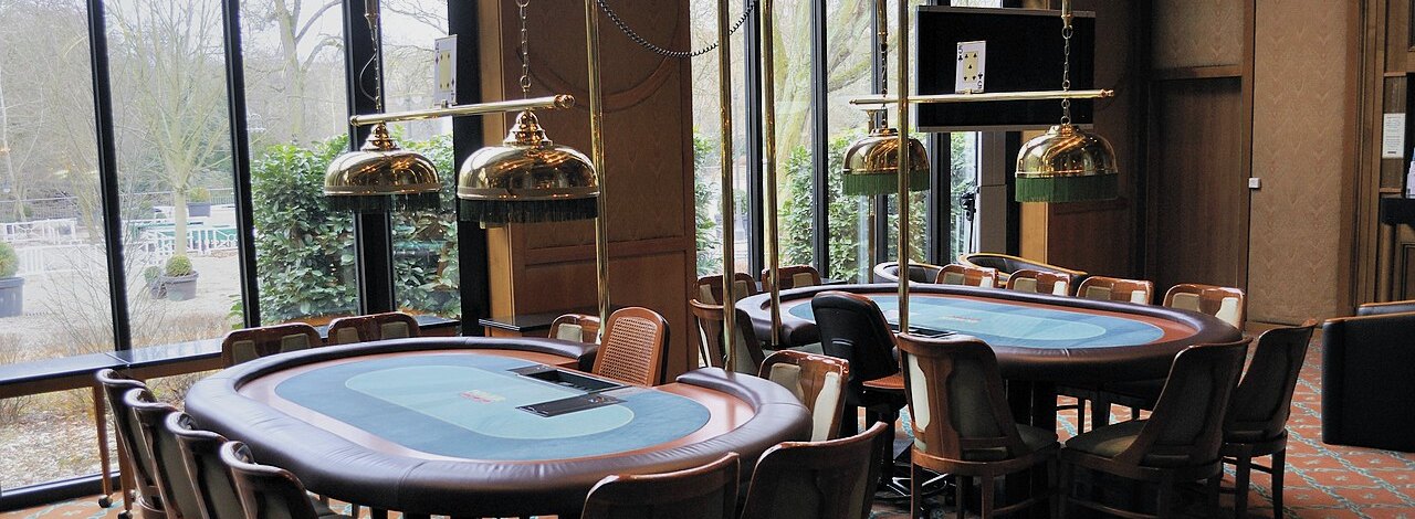 Card room of a licensed casino